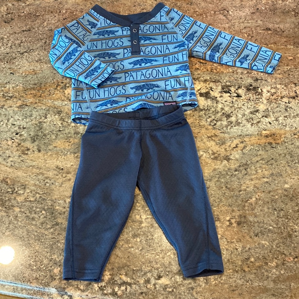 Patagonia infant capelene 3-6 months